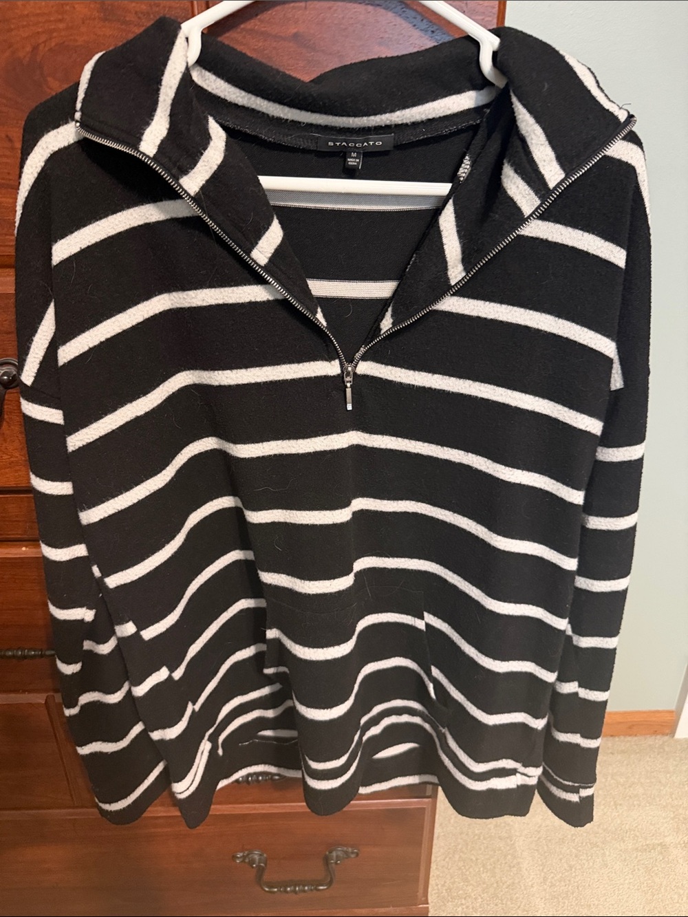 Quarter zip pullover